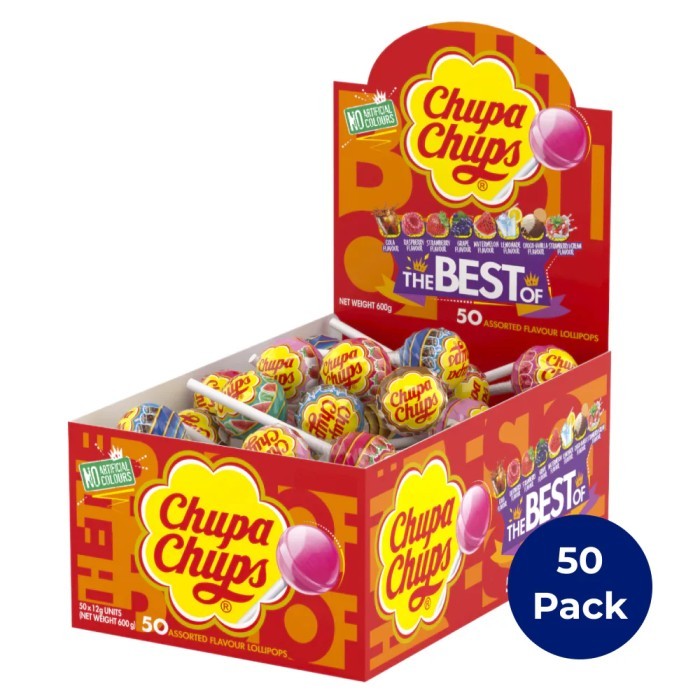 

Sale Chupa Chups 50 Pcs / Box