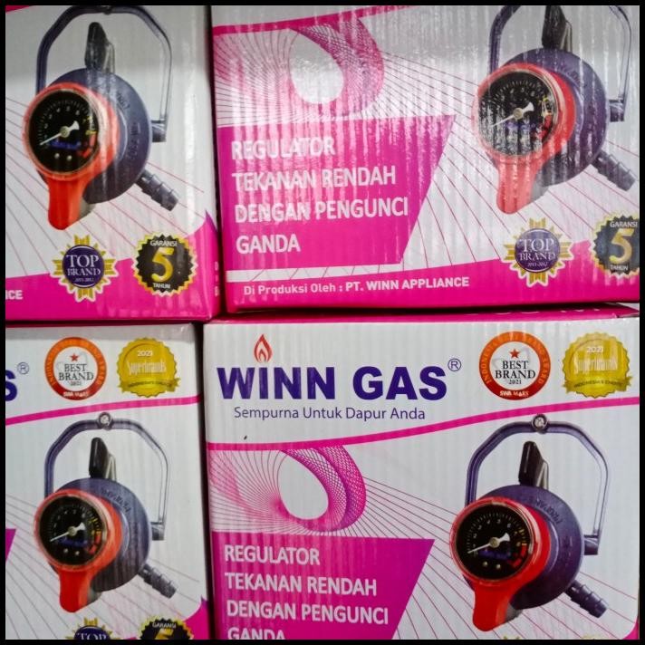 Regulator Winn Gas Meter Double Lock