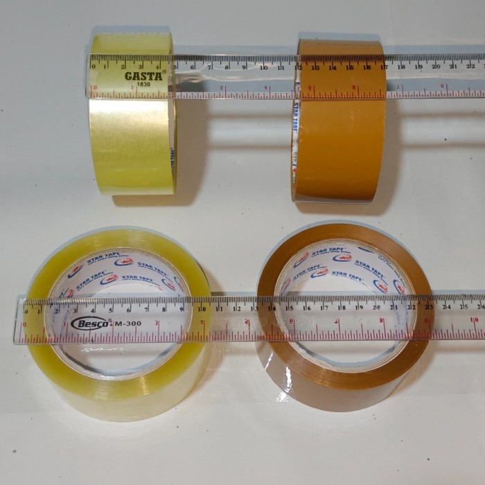 

LAKBAN BENING COKLAT BODHI TAPE UK 45 MM X 90 YARD 1 DUS ISI 72 PCS