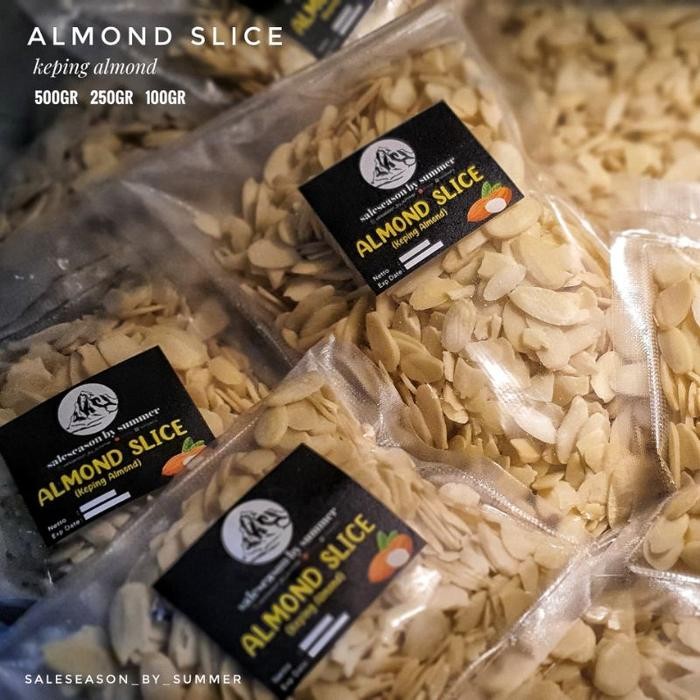 

Terbaru!! Almond Iris Mentah 500 Gr Almond Slice Cod