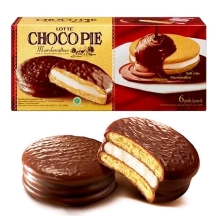 

Barang Terlaris 1 Dus Lotte Chocopie Marshmellow Per Dus Isi 8 Box X 12 Pcs Chocolate Coklat Cod