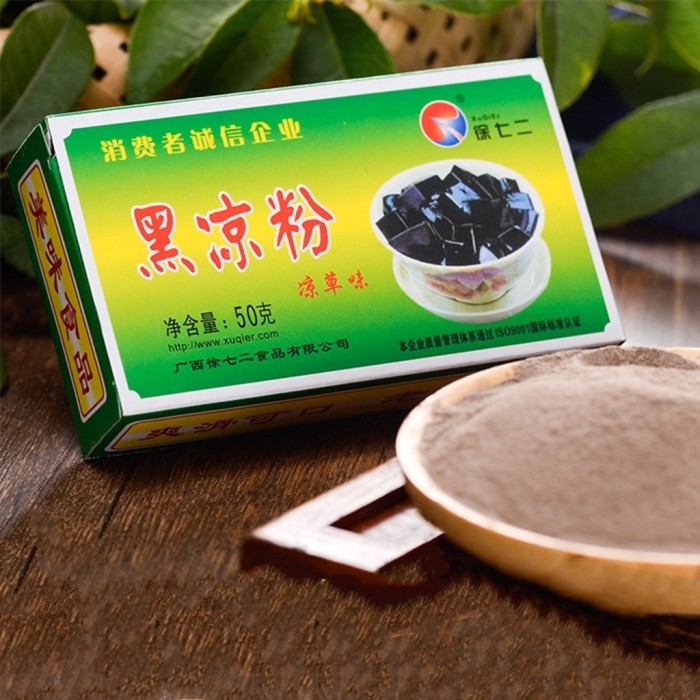 

Guang Xi Grass Black Jelly Powder Hei Liang Fen Bubuk Jelly Hitam
