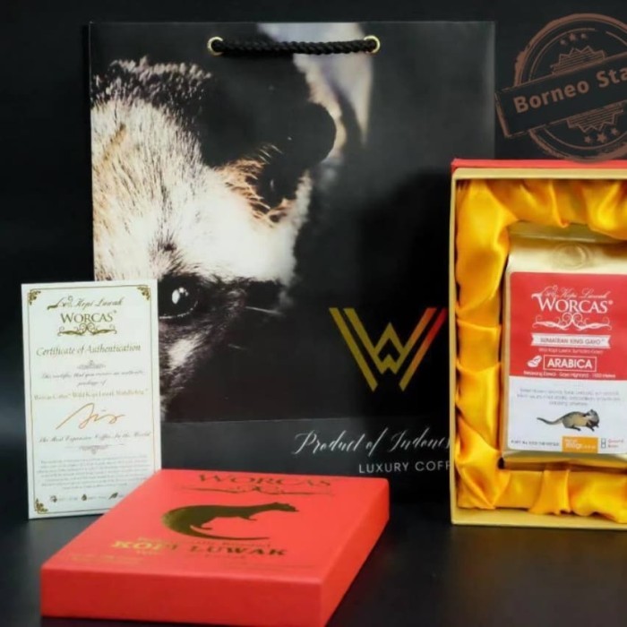 

Woras Luwak Arabica 100 Gram Box Sertifikat Bag (Bubuk)