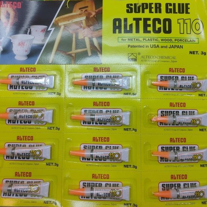 

Miliki Alteko Super Glue Lembaran Alteko 110 Lembaran Power Glue