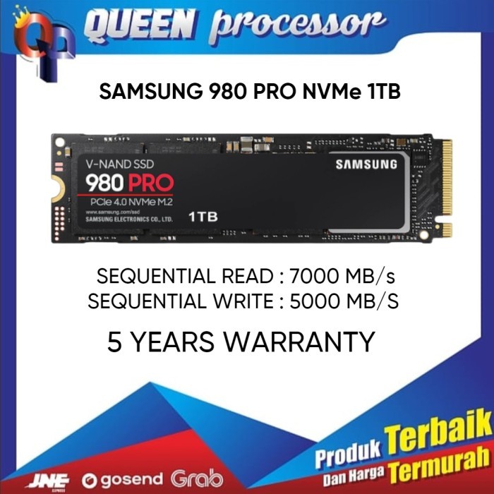 TERMURAH - SSD 1TB SAMSUNG 980 PRO M.2 NVMe