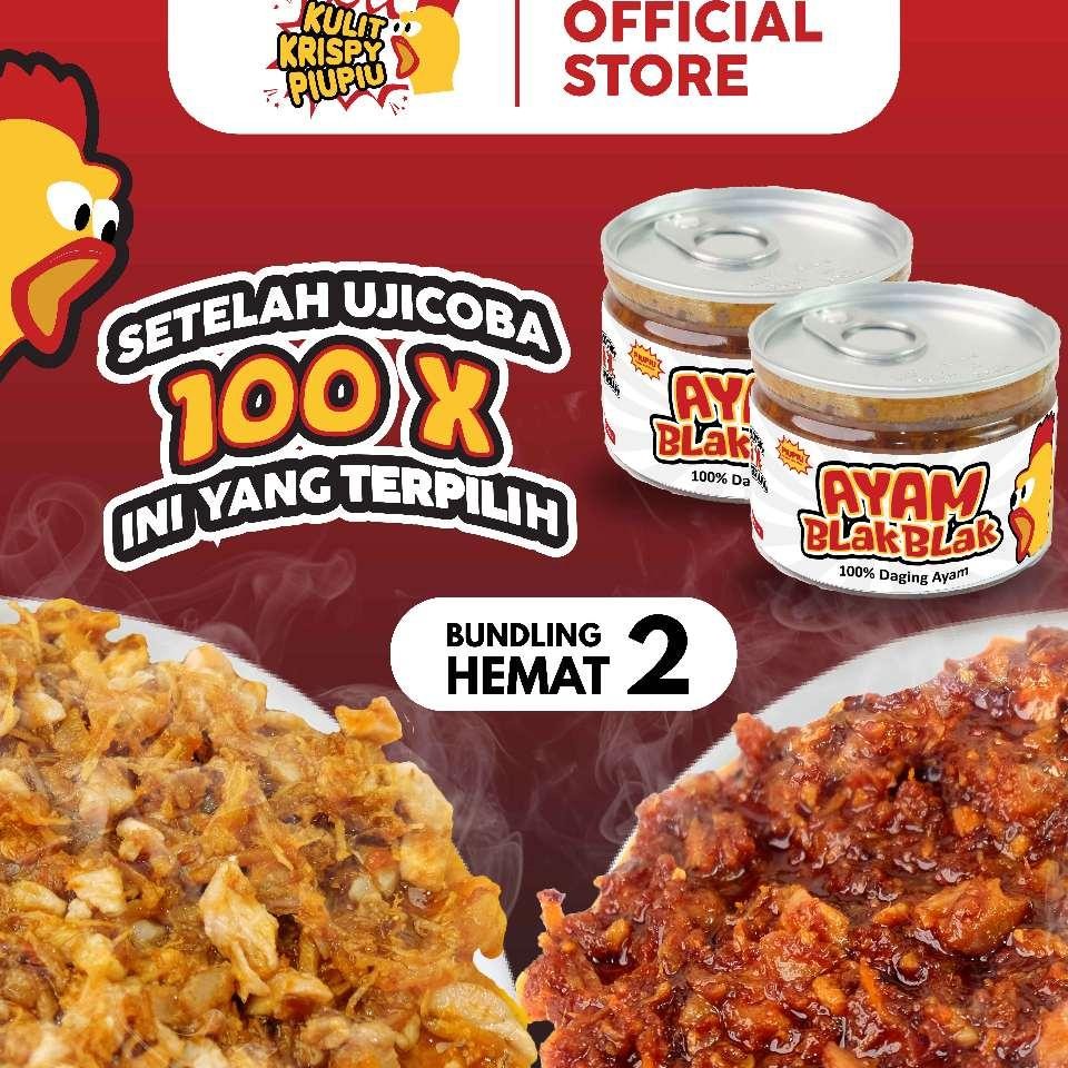 

Bundling 2 Ayam Blabla Piupiu Gurih Ambal Peda