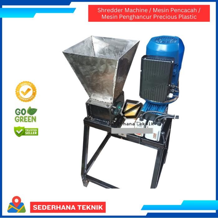 

TERLARIS! Shredder Machine / Mesin Pencacah / Mesin Penghancur Precious Plastic
