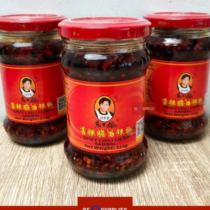 

Laoganma Picy Chili Crip 210Gr Ambal Lao Gan Ma Hot Cripy Ambel