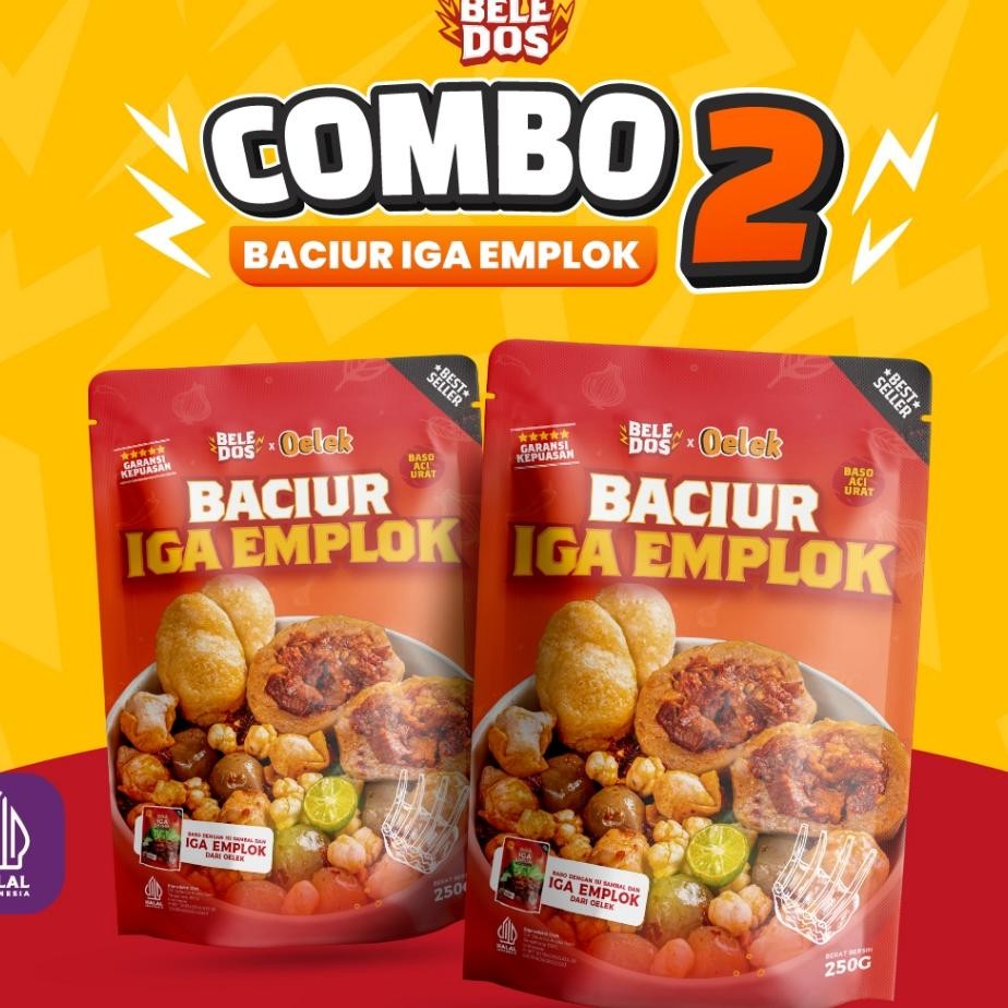 

Beledo Paet Berdua Baciur A Emplo 250 Gram Dengan Ambal Taichan