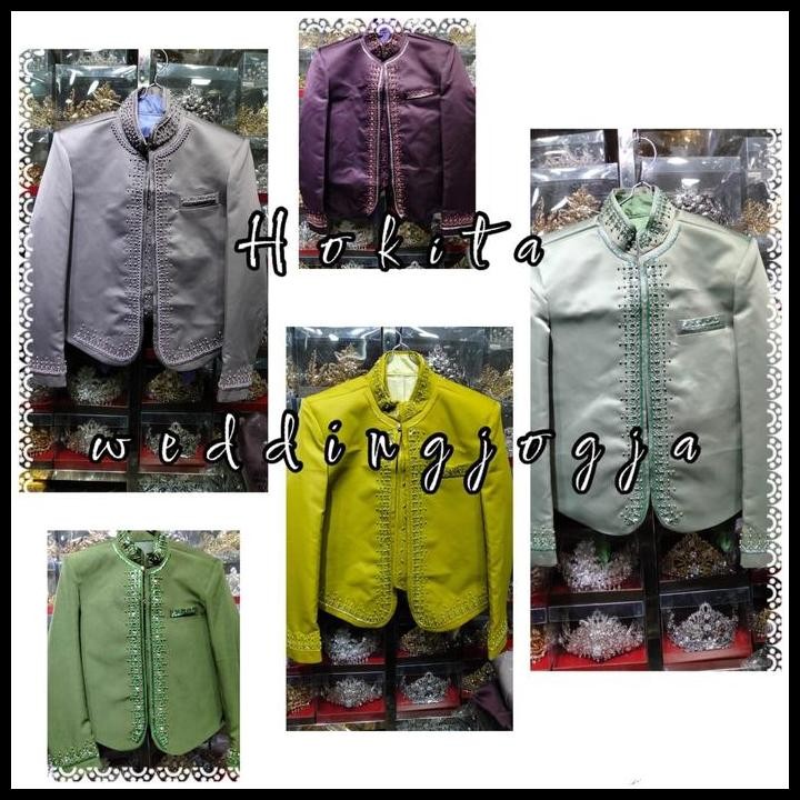 Terlaris Beskap Pengantin Jawa Pria /Beskap Jawa Payet Pria Dewasa Good Quality