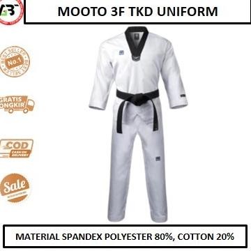 MOOTO 3F TKD Uniform Terlaris