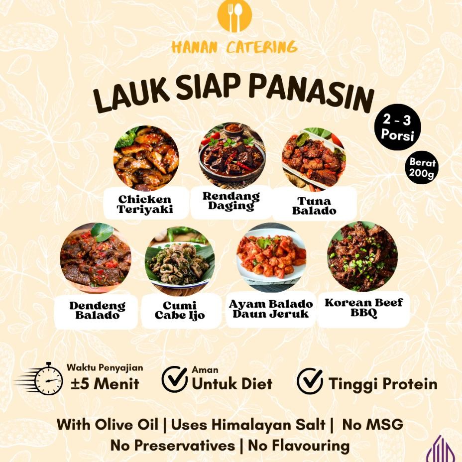 

Hanan Catering Lau Iap Panain Nt Healthy Lau Ehat Frozen