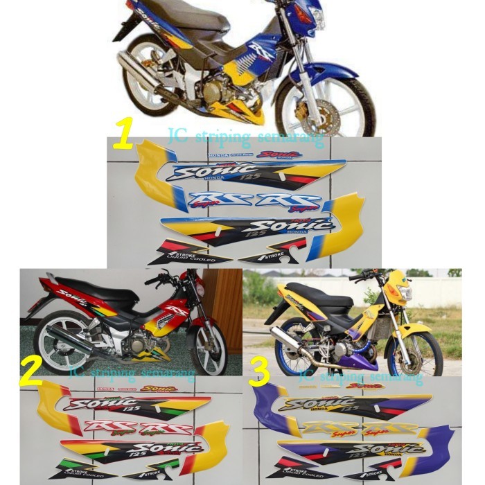 Striping Nova Sonic Rs 125 2000