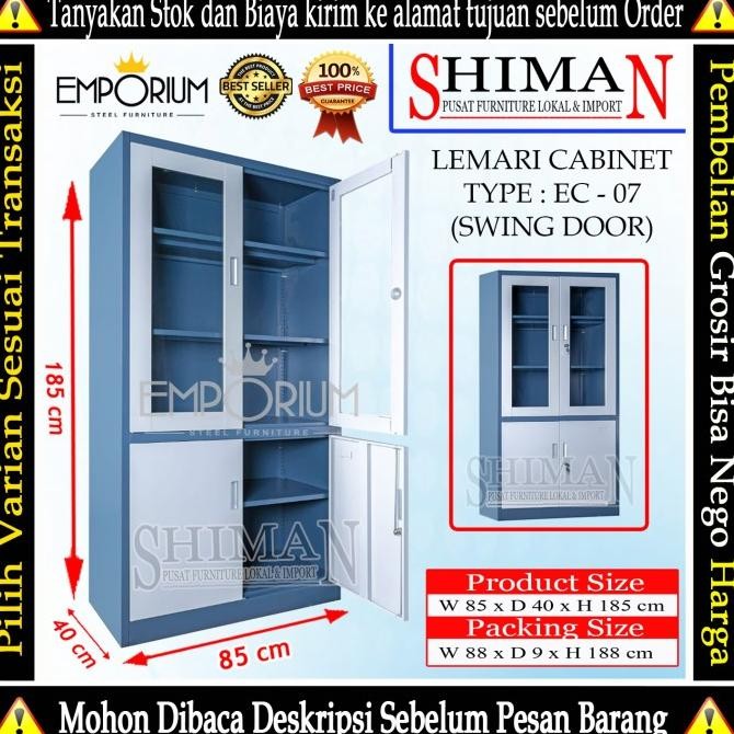 

Lemari Besi /Lemari Cabinet /Lemari Arsip / Filling Cabinet/type EC 07