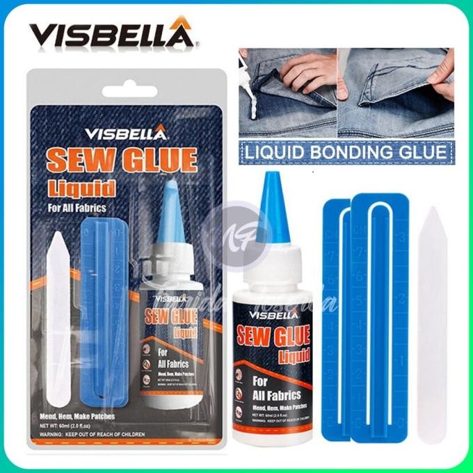 

Terjangkau Sew Glue Liquid Lem Bahan Kain Serbaguna Lem Sepatu Tas