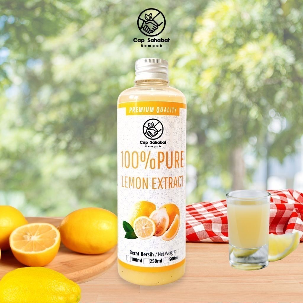 

250ml Pure Lime Extract Pure Lemon Extract Sari Lemon Murni Sari Jeruk Nipis Murni Jus Lemon Murni
