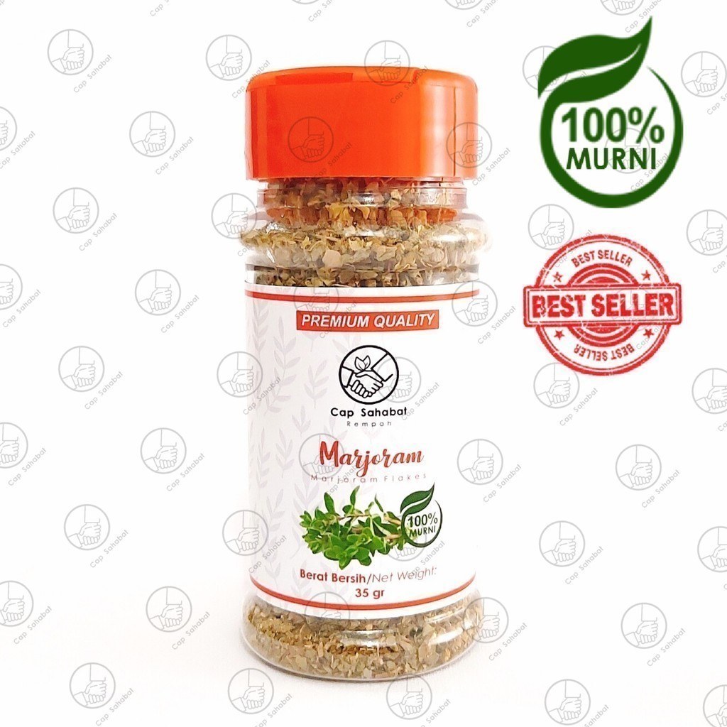

Cap Sahabat - Marjoram Botol Premium / Marjoram Flakes