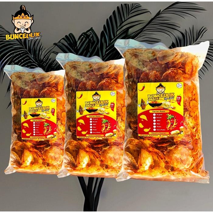 

Keripik Kaca Bunceulik Pedas Daun Jeruk 1Kg - Pre Order, Snack Food Cemilan Keripik Kaca Well Murah