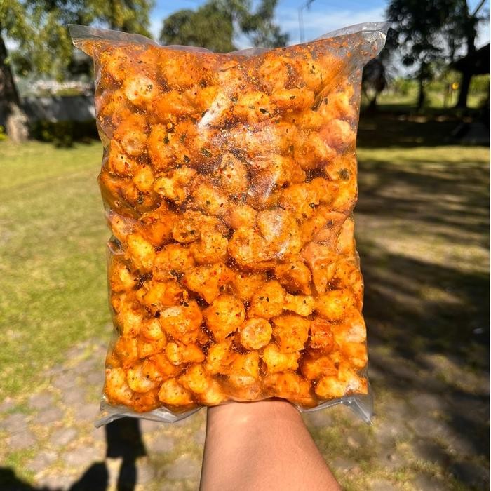 

1Kg Siomay Kering Mini Pedas Daun Jeruk / Makanan Instan Siomay Kering Pedas 1Kg Seblak
