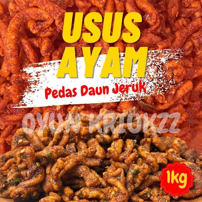 

Kripik Usus Ayam Pedas 500 Gram Best Seller ( Cod ) Oyun Kriukzz Alami Crispy Food Snacks Keripik