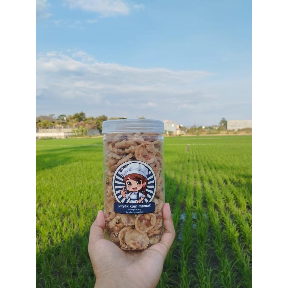 

Paket Bundling 3 Toples Peyek Koin Kacang Daun Jeruk 900Gr Renyah Gurihnya Bikin Nagih Peyek Koin