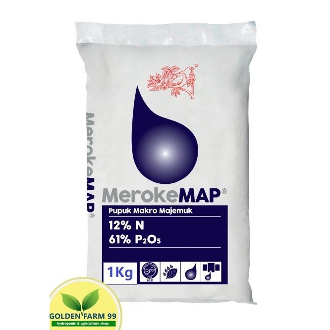 

PUPUK MAKRO MAJEMUK MEROKE MAP 1 KG - ORIGINAL PACK STOK TERBATAS
