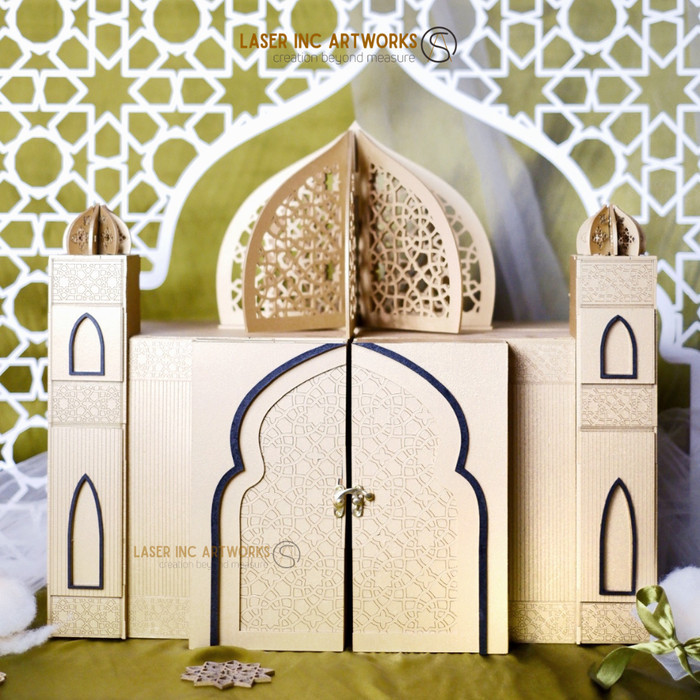 

BOX THE JAMA Kotak Hampers Eid Mubarak 1445 H / 2024