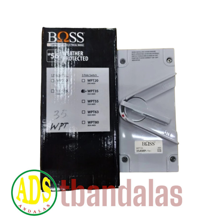 Selector switch 3 posisi BOSS 35A