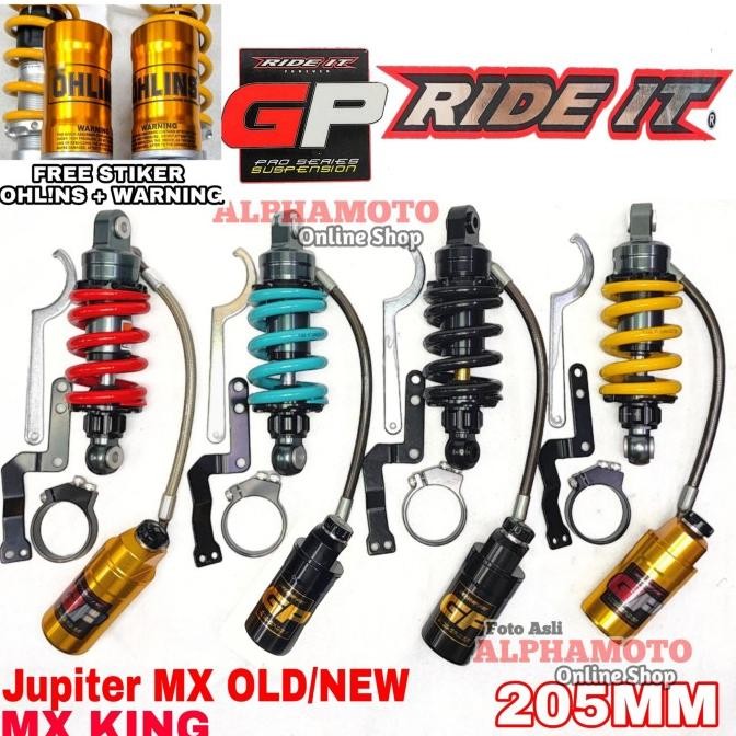 monoshock jupiter mx lama new king tabung pisah shock ride it