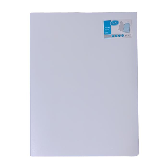 

Bantex Display Book A3 Potrait (20 Pockets) White #3163 07 Good Quality