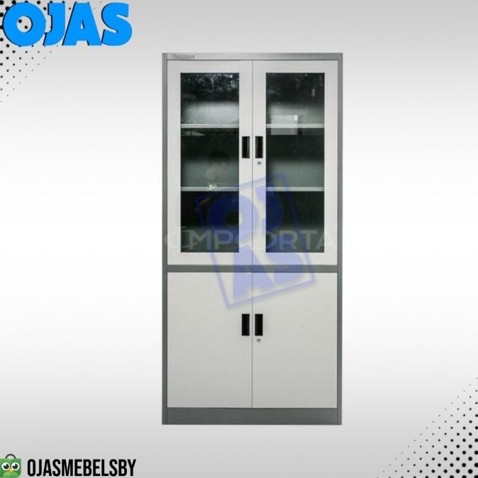 

TERBARU - Lemari arsip plat basi pintu kaca pintu plat swing IMPORTA SC 06 BT