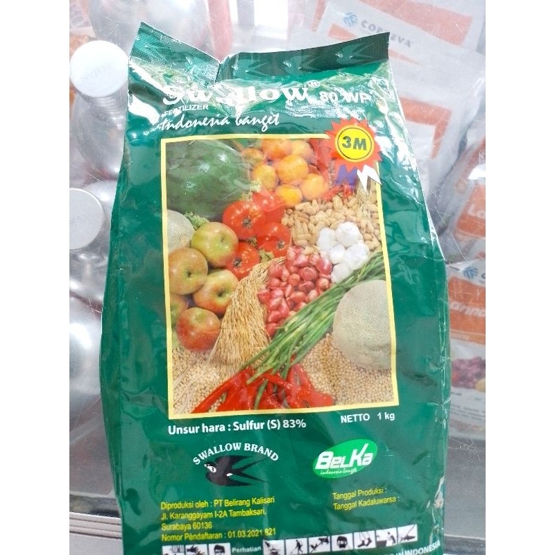 fungisida fertilizer swallow 80WP 1kg