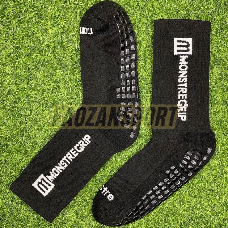 New Kaos kaki antislip monstre grip Pro monstre socks grip kaos kaki antislip pendek futsal