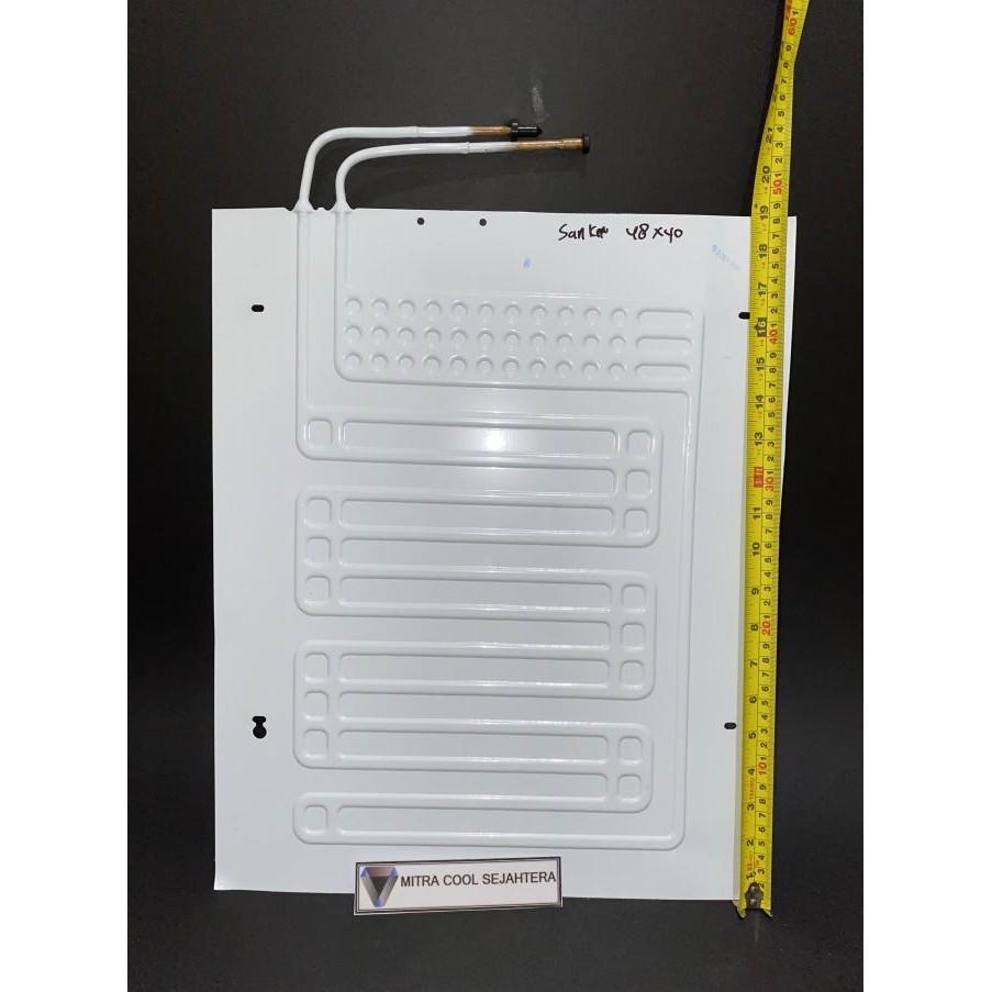 Evaporator kulkas showcase Sanken Polytron 48x40cm Original/Evap