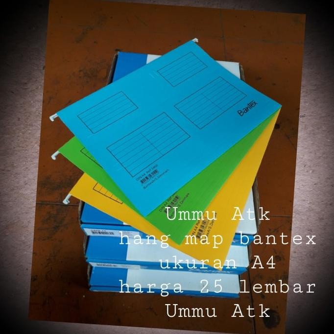 

SUSPENSION FILE BANTEX HANG MAP SIZE A4 ISI 25 LEMBAR 3460. STOK TERBATAS