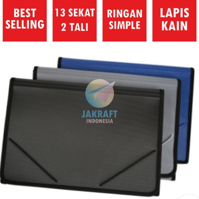 

MAP DOMPET EXPANDING FILE PLASTIK TALI DOKUMEN FOLIO JOYKO HARMONIKA STOK TERBATAS