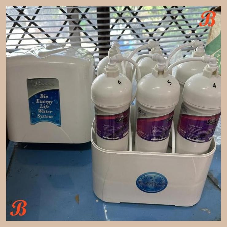 [RWI] PLATINUM BIO ENERGY LIFE WATER FILTRATION SYSTEM (6 FILTERS)