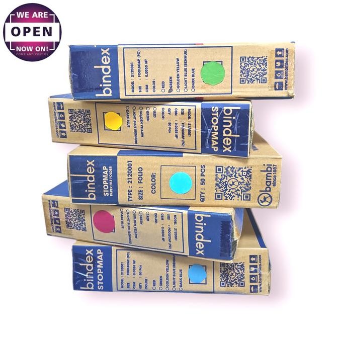 

MAP BINDEX F4 (50 PC) STOK TERBATAS