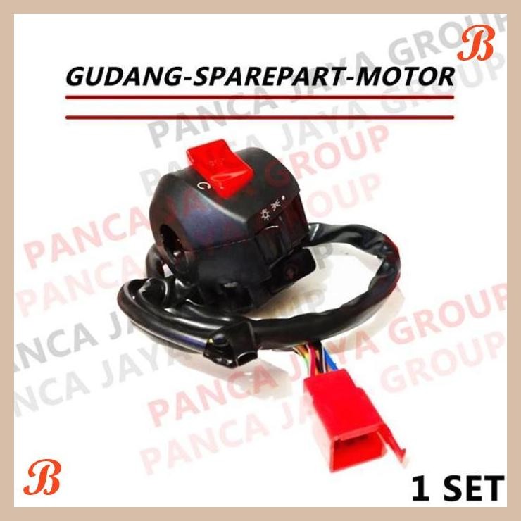 [GSM] SAKLAR LAMPU KANAN STATER CUT-ON-OFF AON SUZUKI GSX 150 GSX150 BANDIT150 BANDIT 150 FI