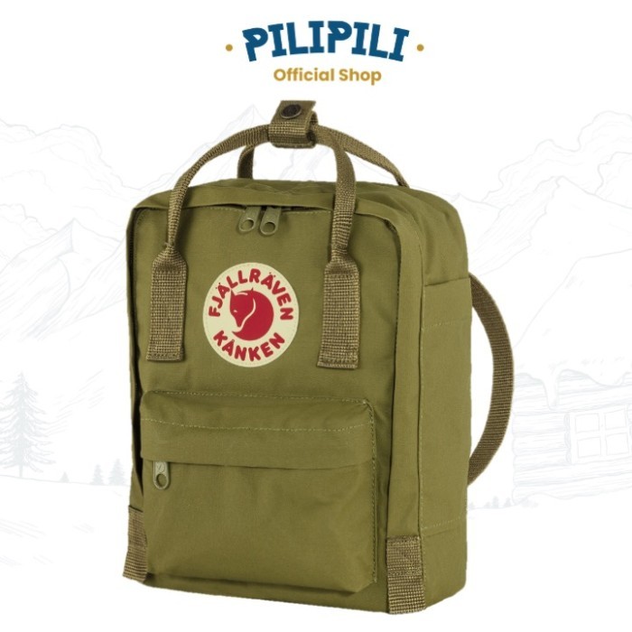 Ready Tas Ransel Fjallraven Kanken Mini ORIGINAL Foliage Green