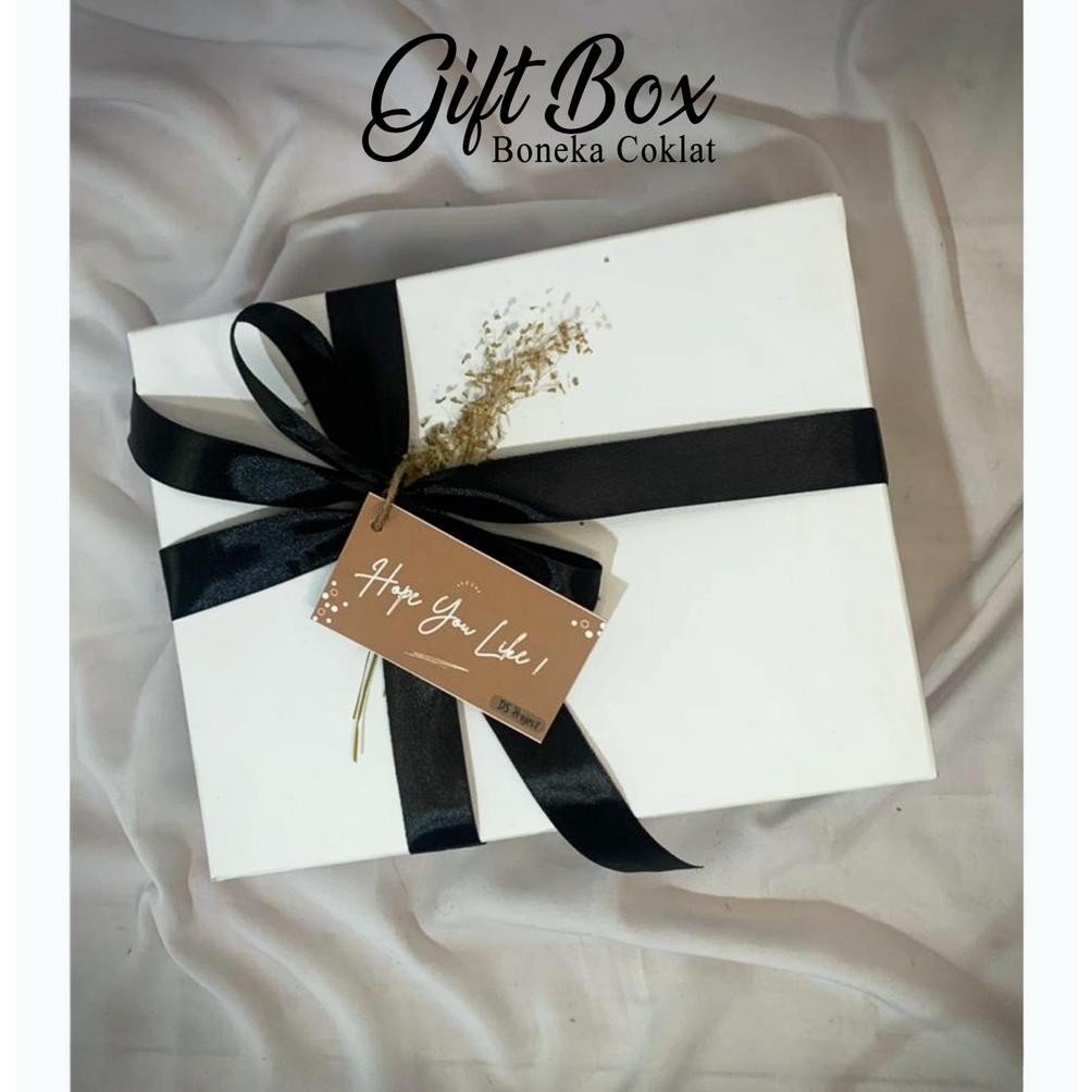 SPECIAL Kado Ultah Pacar Hampers Boneka Hampers Coklat SilverQueen 62r Buat Ulang Tahun Cewek / Anni