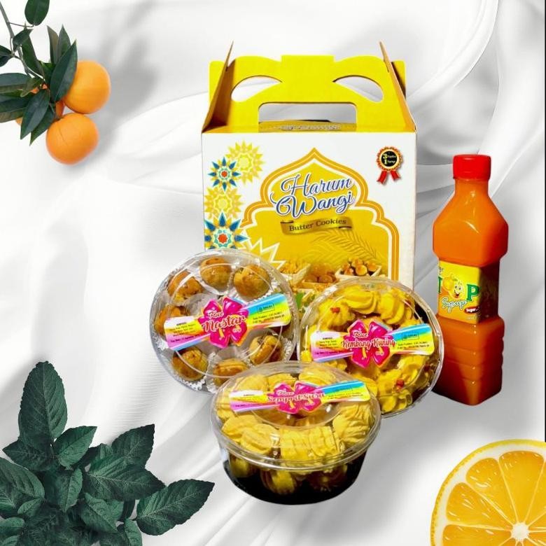 

SALE PROMO Parcel Lebaran Harum Wangi hampers Kue Kering Paket Lebaran rwe-45