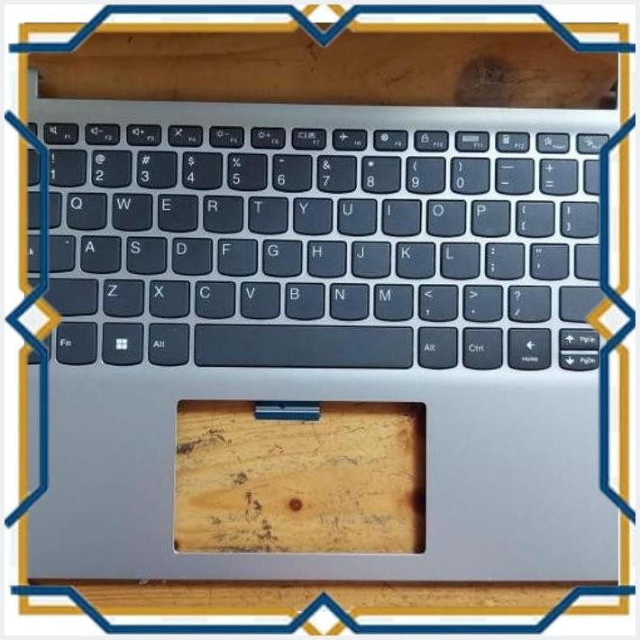 [SAM] PALMREST KEYBOARD LENOVO IDEAPAD 1 14IGL7 PALMREST CASING TENGAH LENOVO IDEAPAD 1 14IGL7 SILVE