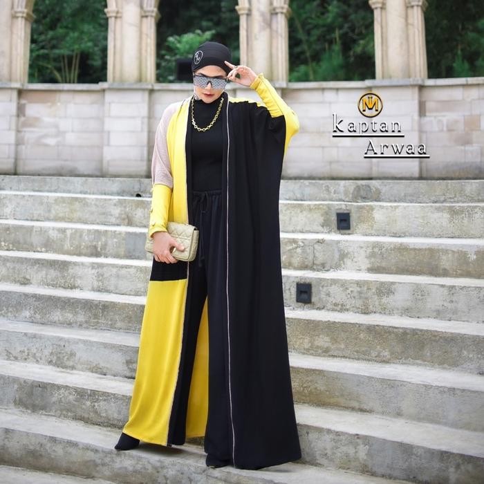 KAFTAN ARWA by Numiaa Fashion Dress Katun Muslim