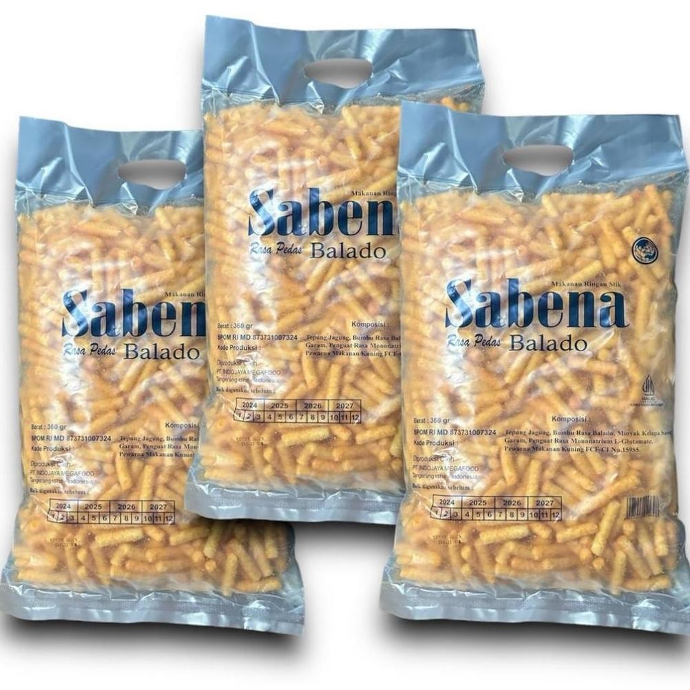 

TERMURAH Paket SABENA stick 360gr isi 3 (TIGA) kantong - Bisa MIX Rasa - berat total 1 Kilogram wwr-76