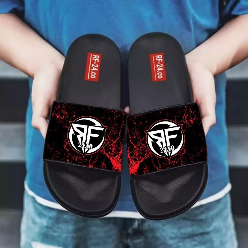 TERMURAH (RF-24.CO) Sandal Slop RF-24.co , Sandal Slip on Pria , Sandal Slide Pria Terbaru Trendy eq