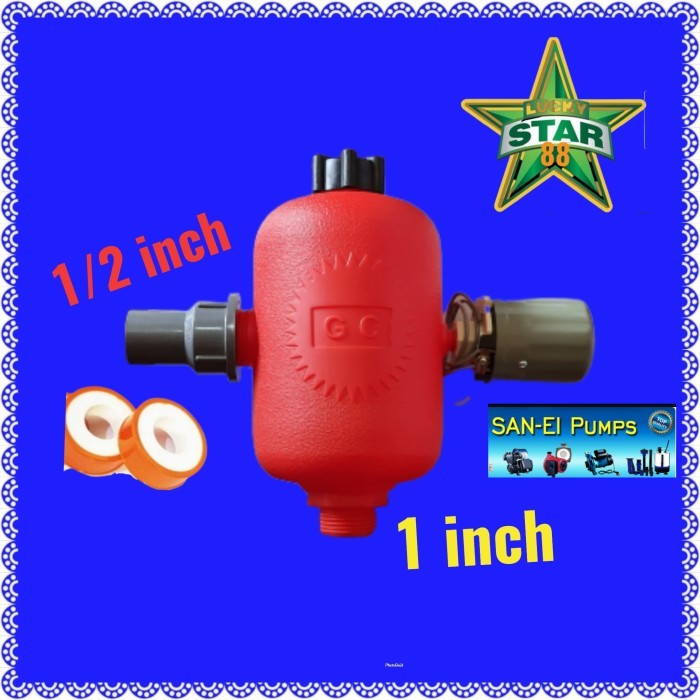 Tabung Otomatis Pompa Air Shimizu Ps 128 Bit Pendorong 116 Non Auto