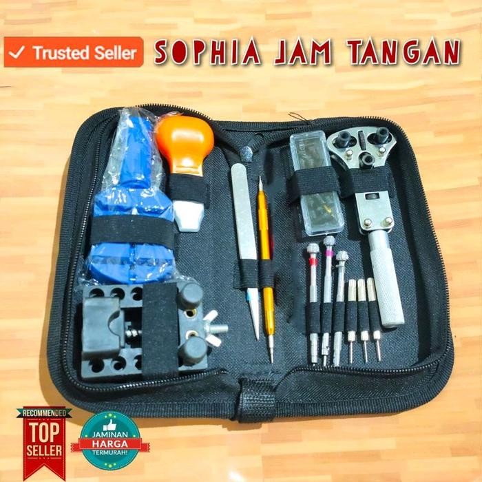 BERGARANSI ALAT SERVICE JAM TANGAN , ALAT SET SERVICE JAM TANGAN LENGKAP , DISKON BESAR BESARAN