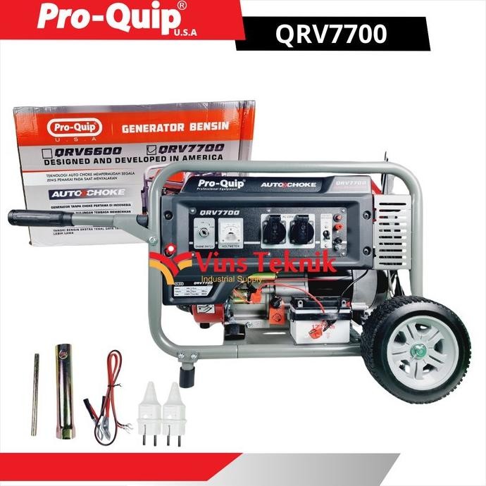 Mesin Genset Bensin 4000Watt Generator Qrv 7700 Proquip Qrv7700
