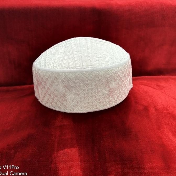 Peci Pakistan Hitam Dan Putih Original